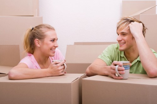 Customer completing an online storage payment safely