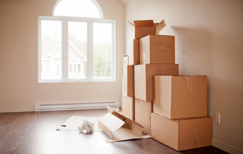 Organized storage unit with stock and files for business use