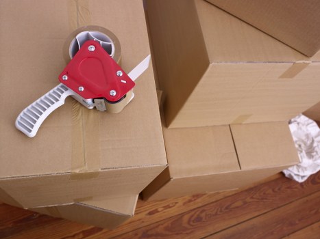 Moving house items stored safely in a Riddlesdown storage facility